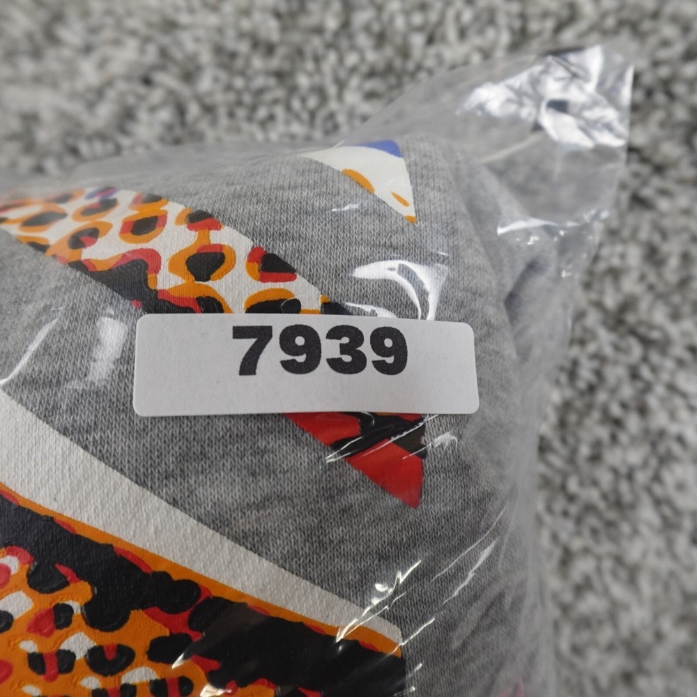 Adidas Men's Gray Zip-Up Hoodie with Multicolor Trefoil Logo - Picture 13 of 13